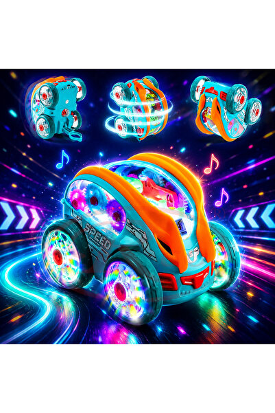 RCO Masinuta acrobatica drift 360°, rasturnari 180°, lumini LED si muzica, ju...