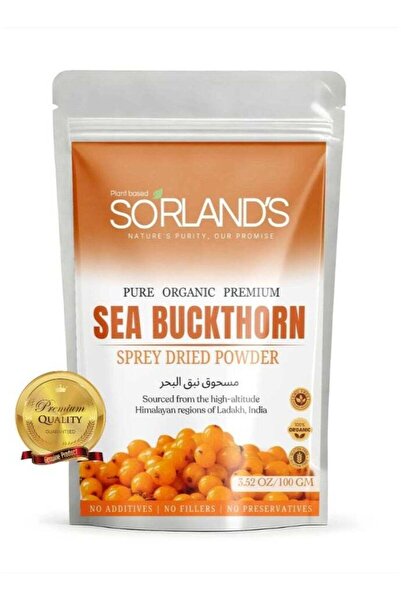 Kottakkal Sorland's Organic Sea Buckthorn Powder – 100g | Rich in Vitamin C &...