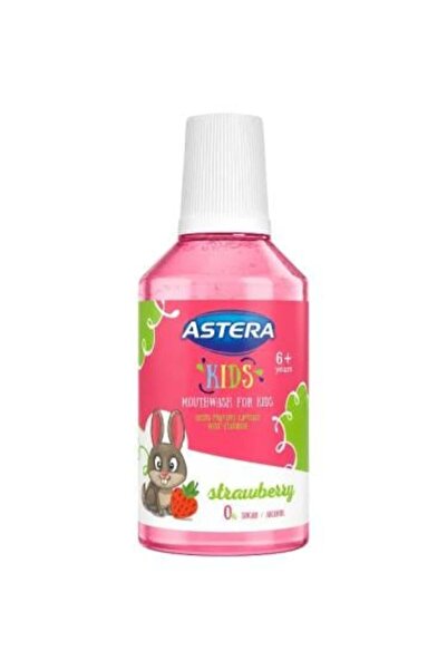 Astra غسول الفم للاطفال بالفراولة من استيرا - 300 مل