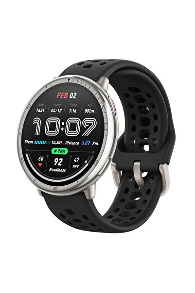 Amazfit Helio Smartwatch Amazfit Active 2 AMOLED GPS AI 5ATM Negru