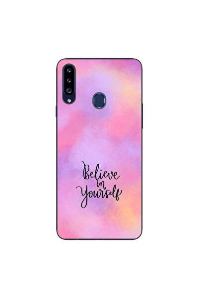 OEM Husa compatibila cu Samsung Galaxy A20S Silicon Gel Tpu Model Belive In Y...