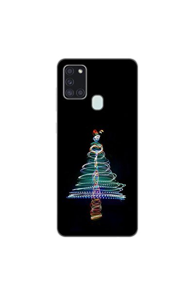 OEM Husa compatibila cu Samsung Galaxy A21s Silicon Gel Tpu Model Craciun Bra...