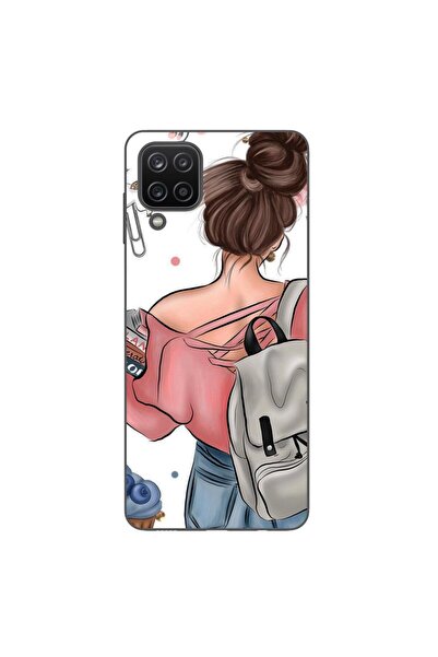 OEM Husa compatibila cu Samsung Galaxy A22 4G Silicon Gel Tpu Model Girl Fash...