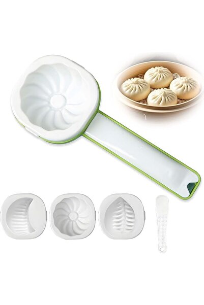 The Bros DIY Baozi and Jiaozi Press Mold Set for Steamed Buns