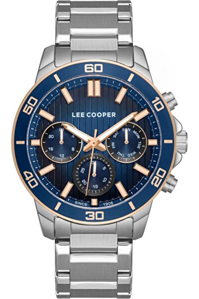 Lee Cooper Ceas de modă pentru bărbați LC08106.390 — bleumarin