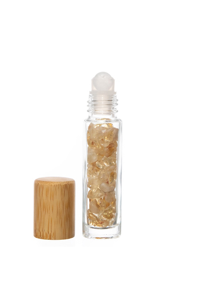 XTERRA Sticluță Roll-On cu Cristale Naturale de Citrin – 10 ml | Abundență, V...