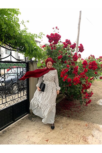 MK MODA BAŞAK MANGO DESENLİ ELBİSE