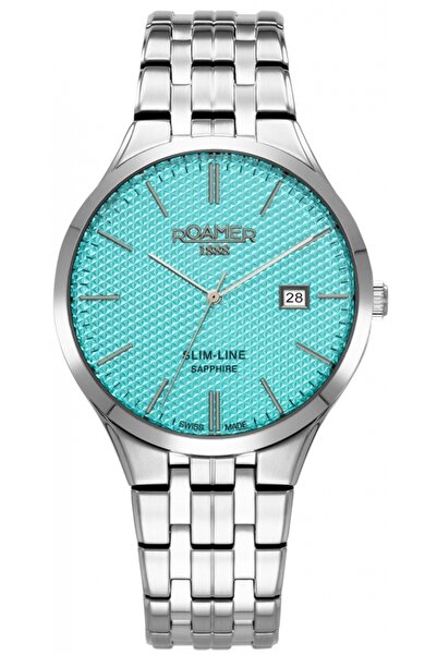 Roamer Ceas bărbătesc 512833 41 05 20, albastru clasic, pentru cupluri.