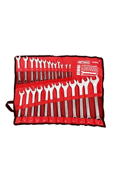 AwTools Trusa de chei, set complet, 25 piese / 6mm-32mm / AW Tools- AW39818
