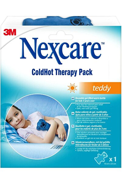 Nexcare ColdHot Therapy Teddy, Suitable for warming body or pain relief durin...