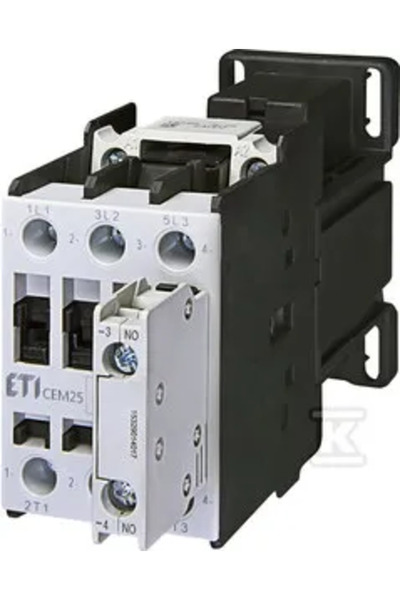 ETI Polam Contactor pneumatic CEM25.10-24V-DC 004645220