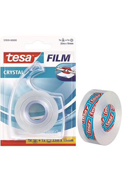 Tesa Ticaret Bandă de birou cu cristal Tesa Film 19mm/33m+ Alimentator
