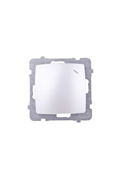 OSPEL Conector scară Karo perlă unică argintiu (LP-3S/m/43)