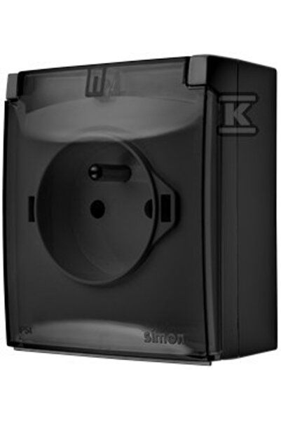 Kontakt-Simon Simon Aquaclick Socket IP44, unic cu pământ. conectori rapizi c...