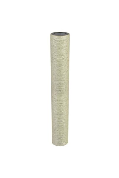 vidaxl Stâlp de zgâriat pentru pisici 8 x 55 cm, 8 mm Bej