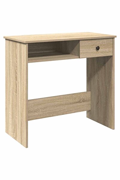vidaxl Birou, stejar Sonoma, 80 x 40 x 75 cm, PAL