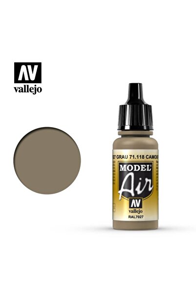Vallejo 17ml Χρώμα Αερομοντελισμού - Γκρι Καμουφλάζ #   71118