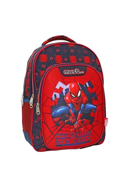 Must Team Σχολική Τσάντα Δημοτικού Spiderman Προστάτης της Νέας Υόρκης 3 Θήκες