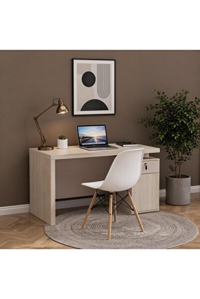 laverahome Modern Office Desk Length 140 cm X Width 70 cm X Height 75