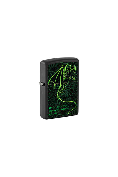 Zippo Αντιανεμικός Αναπτήρας με Σχέδιο Δράκου Cyberpunk - 48497
