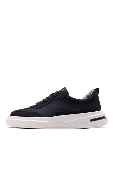 Guess حذاء رياضي رجالي من Elbano باللون الأزرق FMJBNOELE12-BLUE
