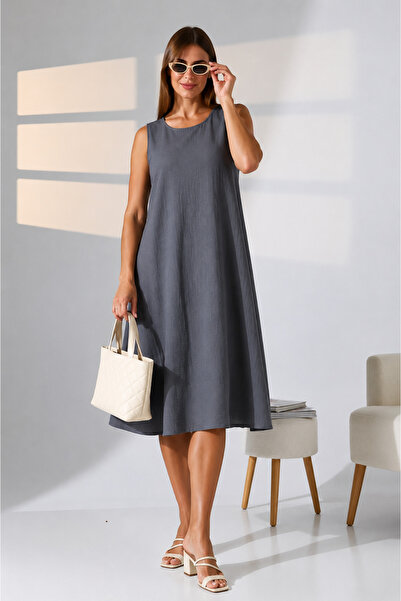 LİKAPA Likapashop 2691 Muslin Dress