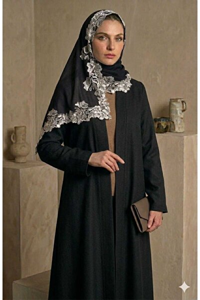 Veil Designer 'Terhahat Tefl'Ah'Bol'Ah' Two-Layered Tefl'Ah'Bol'Ah' with Embr...