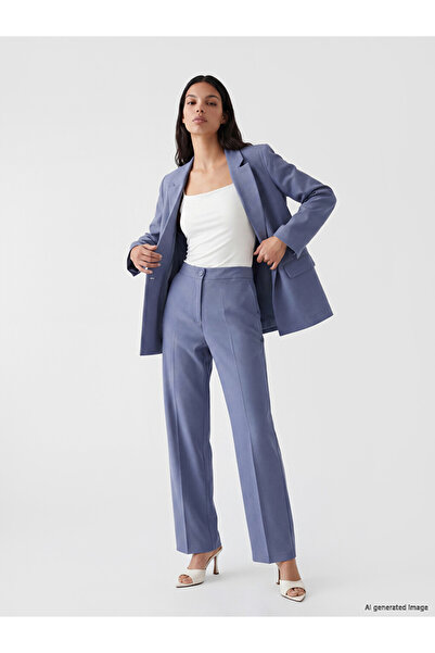 LC Waikiki Linen Blended Women's Blazer Jacket