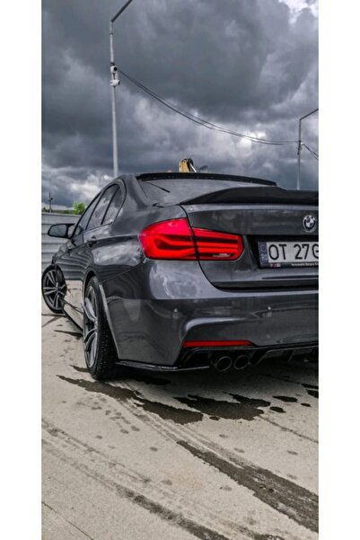 BMW Eleron Spoiler portbagaj Seria 3 F30 PSM High Kick negru lucios