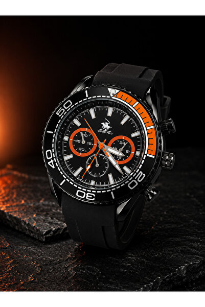 G Sport POLO Sporty Silicone Strap Men's Wristwatch (Fits All Wrists)