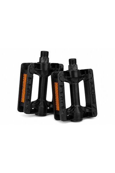 DoruCO Büyük Bisiklet Pedalı (1 Çift) – Kaymaz Reflektörlü Dayanıklı Pedal Seti