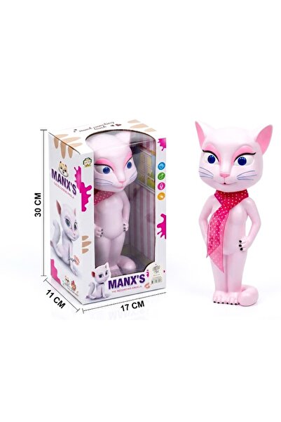 iTajir Noha Mall Smart Talking & Sound Mimicking Cat Figure Toy with Touch Se...