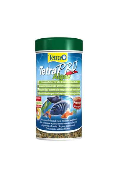 Tetra Pro Algae Τροφή για Τροπικά Ψάρια σε Νιφάδες με Σπιρουλίνα 100ml