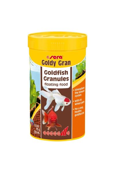 Generic Brand Goldy Gran Τροφή για Χρυσόψαρα σε Κόκκους με Σπιρουλίνα 250ml