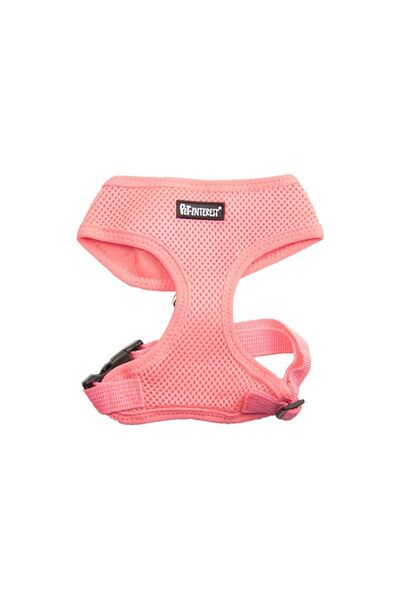 Pet Interest Σαμαράκι Σκύλου Mesh Harness Medium Ροζ 38-51cm/17,5cm