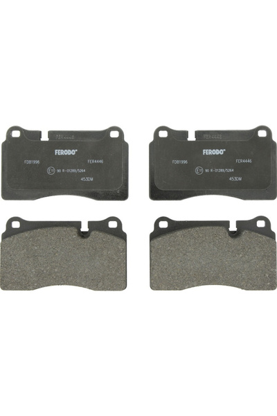 FERODO Σετ τακάκια φρένων εμπρός 4 τεμαχίων για Land Rover Range Rover / Rang...