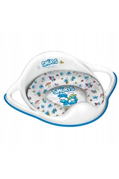 Maltex Reductor WC, Smurfs, alb, design ergonomic, proprietăți anti-alunecare