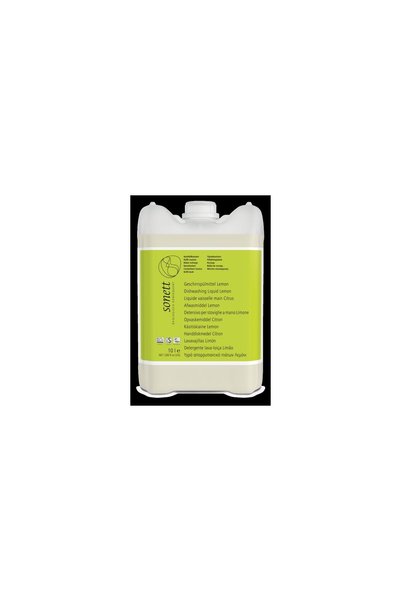 Sonett Săpun de vase lichid cu lămâie, organic, 10 l