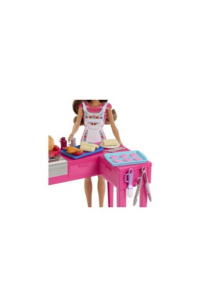 mattel RECEPTUL DE PRIENȚĂȚE A PRINDRĂNȚEI BARBIE ȘI TERESA SET DE BUCĂTĂRIE ...