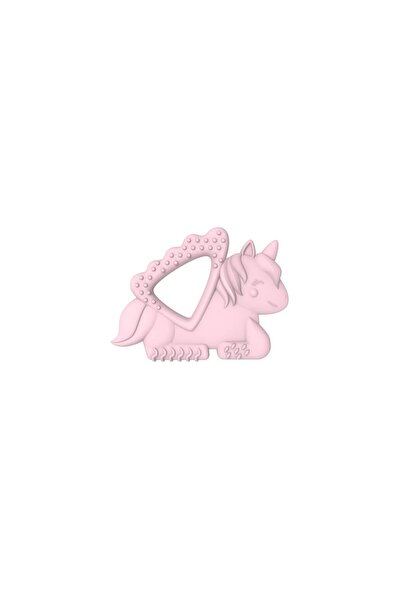 Melii 2 BUCĂȚI JUCĂRIE DE DENTIȚIE DIN SILICON, MODELE UNICE: UNICORN ȘI PISICĂ