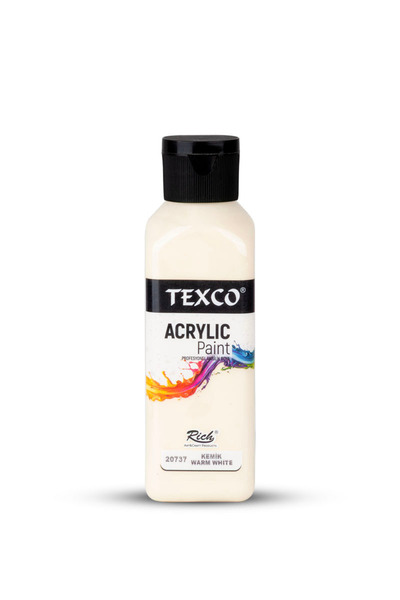 Rich TEXCO AKRİLİK BOYA KEMİK 130 ml Stok Kodu: TXC-AKR-130-20737