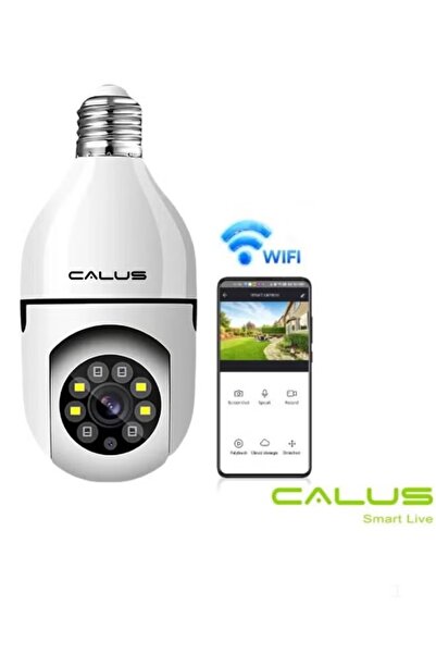 calus E27Pro-4G SMART 4G WiFi Light Bulb Camera, 2.4GHz & 5G E27 Pro Light Bu...