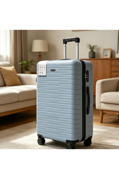 Bleco Lightweight Shockproof Large Capacity Password Luggage Combo Set, Famil...