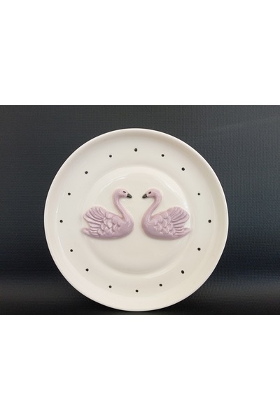 Zümrüdüanka Seramik Handmade Ceramic Decorative Plate