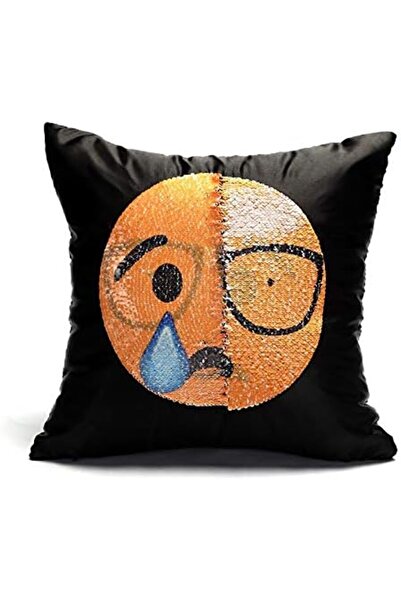 JackarooJoker Pillow New Changeable Emoji Face Pillow Cases,Reversible Emoji ...
