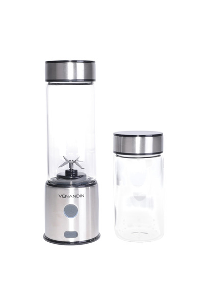 Venandin FRULY Kablosuz Blender | Smoothie & Buz Kırma | Çift Hazneli Borosil...