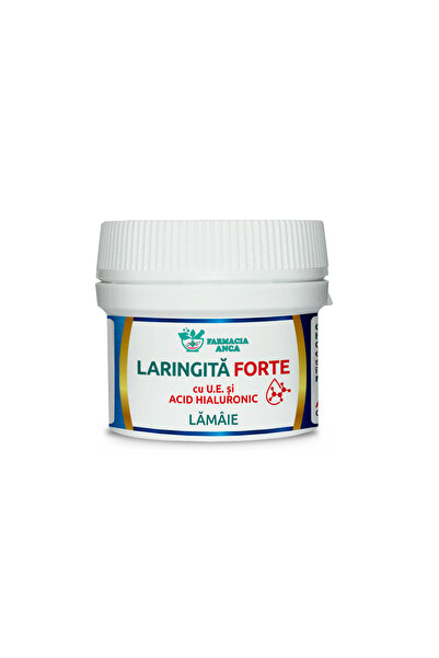 Farmacia Anca L-LARINGITA FORTE CU UE SI ACID HIALURONIC*10 COMPRIMATE