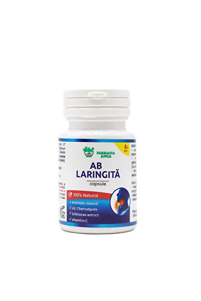 Farmacia Anca L-AB LARINGITA CU ECHINACEA SI VIT.C*15 CAPSULE