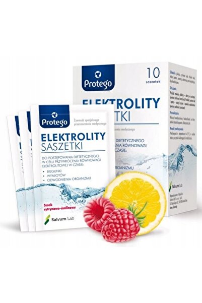 SALVUM Protego Elektrolity Plicuri 10 bucăți