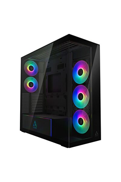 Arctic Xtender USB-C Temperli Cam Panel Dahili ARGB Fanlar 420mm Sıvı Soğutma...